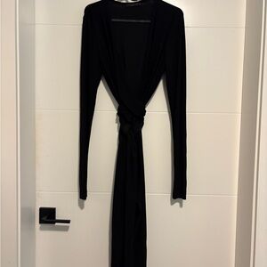 Donna Karan Black Label Classic Jersey Tie Dress (Fall 2010)